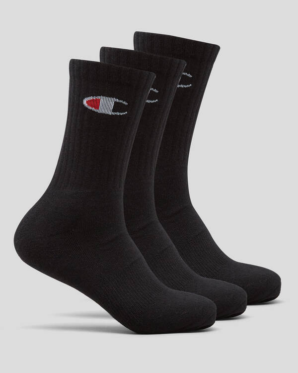 Sport C Logo Crew Socks 3 Pack