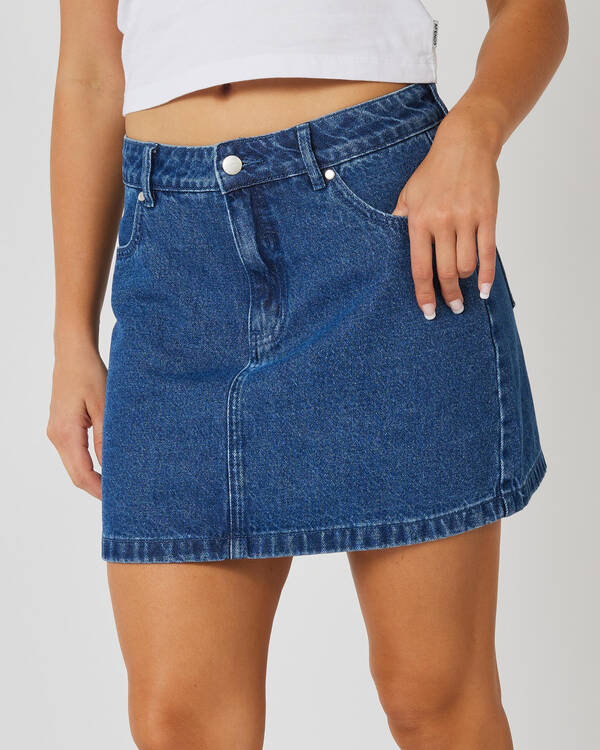Georgia Hemp Denim Skirt