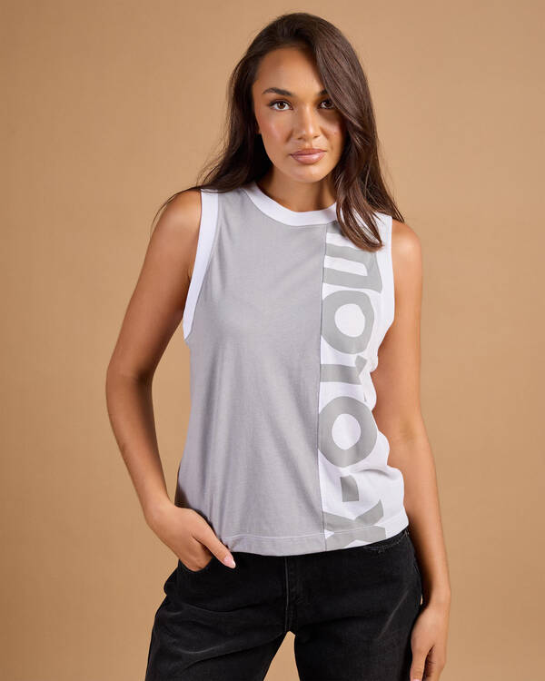 Moto-X Blocked Tank Top