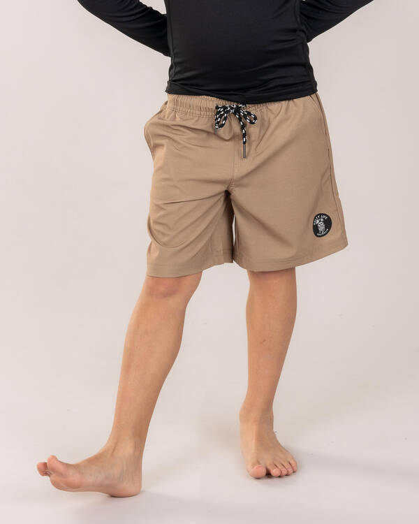 Nimble Elastic Waist Shorts