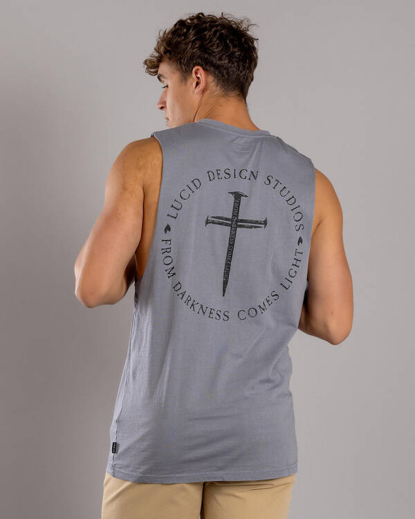Fray Muscle Tank