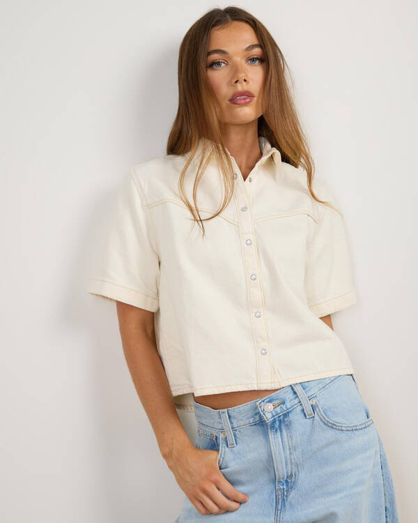 Logan Short Sleeve Denim Shirt