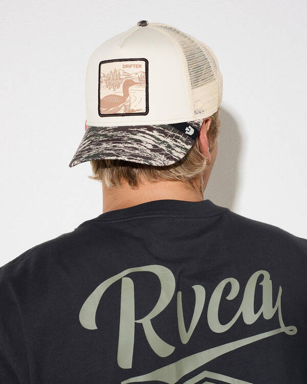 Camo Engraved Duck Trucker Cap
