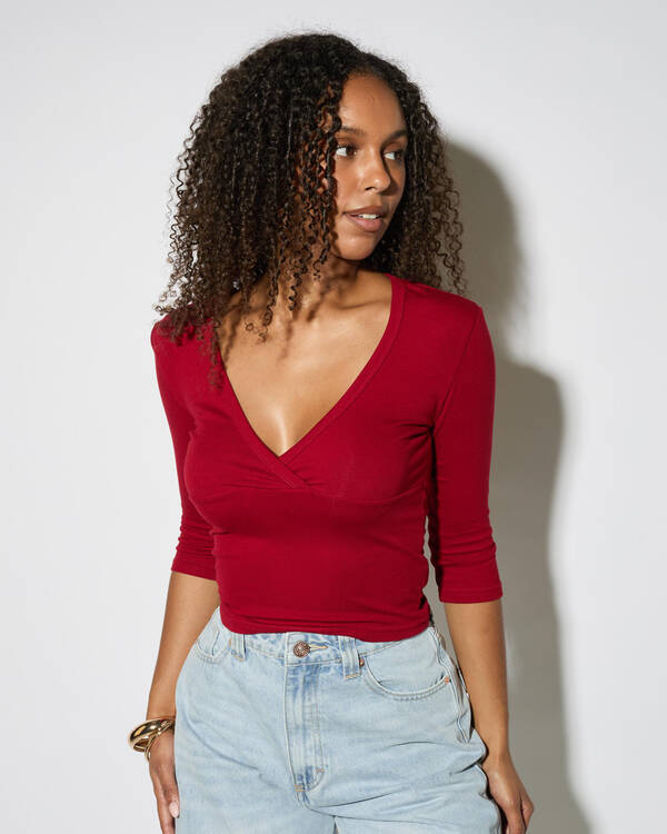 Rach 3/4 Sleeve Top