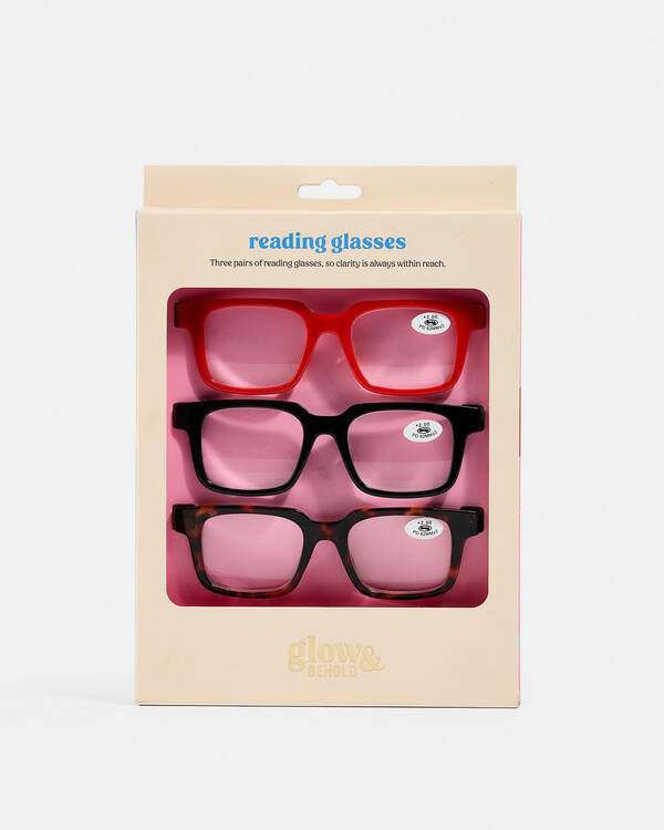 Reading Glasses 3 Pack