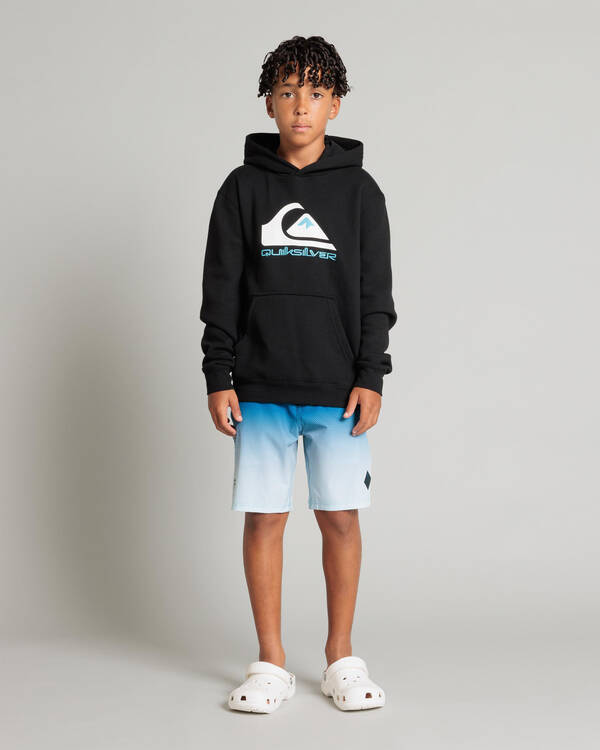 Quiksilver Boys' Comp Logo Hoodie for Mens