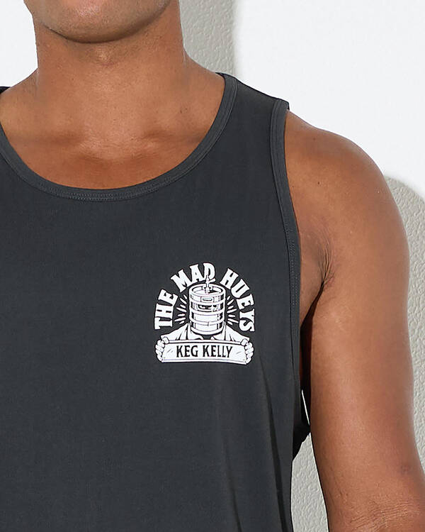 The Mad Hueys Such Is Kelly Singlet Tank for Mens