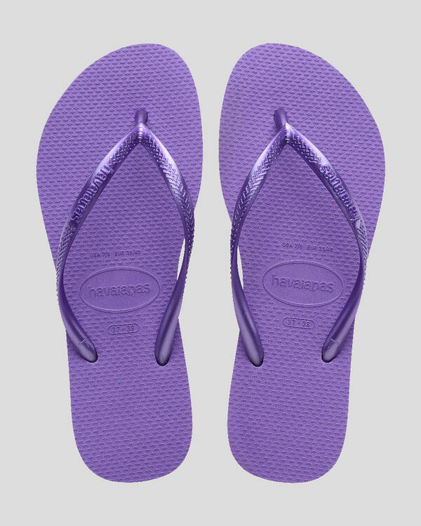 Havaianas Slim Metallic Thongs for Womens