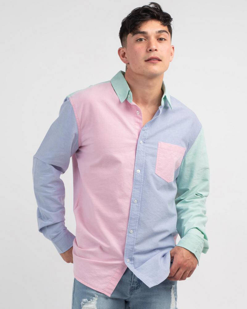 Lucid Splice Long Sleeve Shirt for Mens