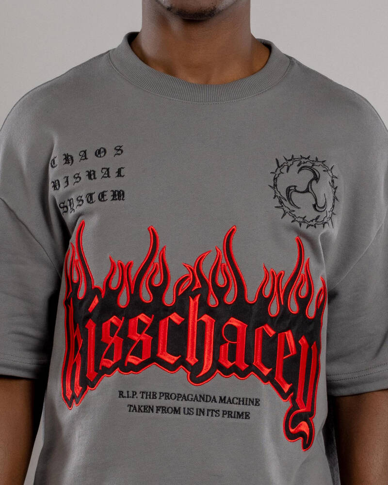 Kiss Chacey Repair Loopback Street T-Shirt for Mens