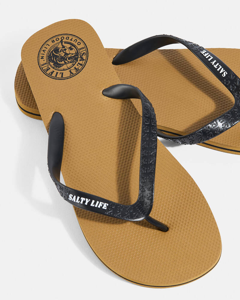 Salty Life Outdoor Living Thongs for Mens