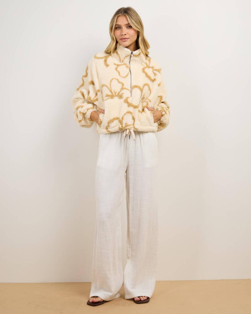 Billabong Last Time Half Zip Sweatshirt for Womens