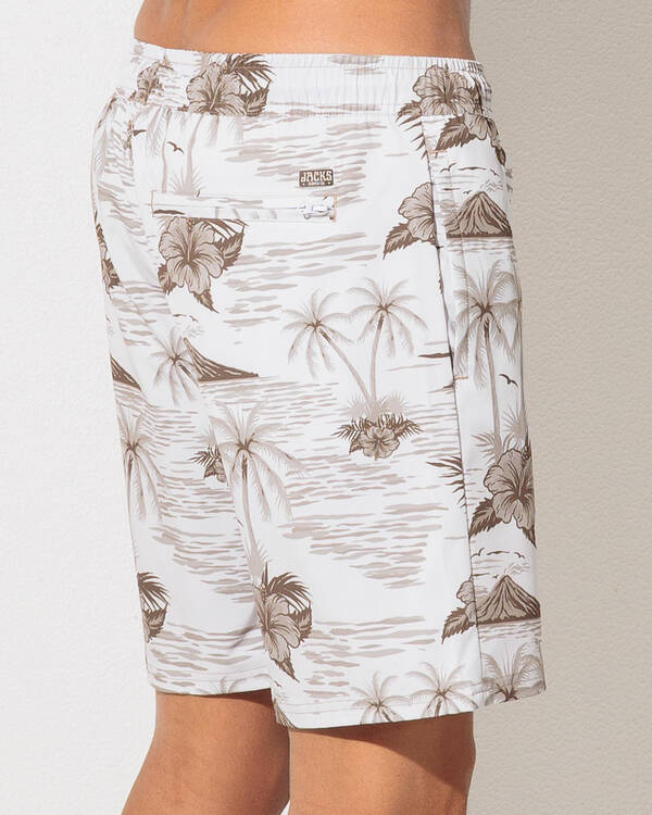 Jacks Sunlit Elastic Waist Shorts for Mens