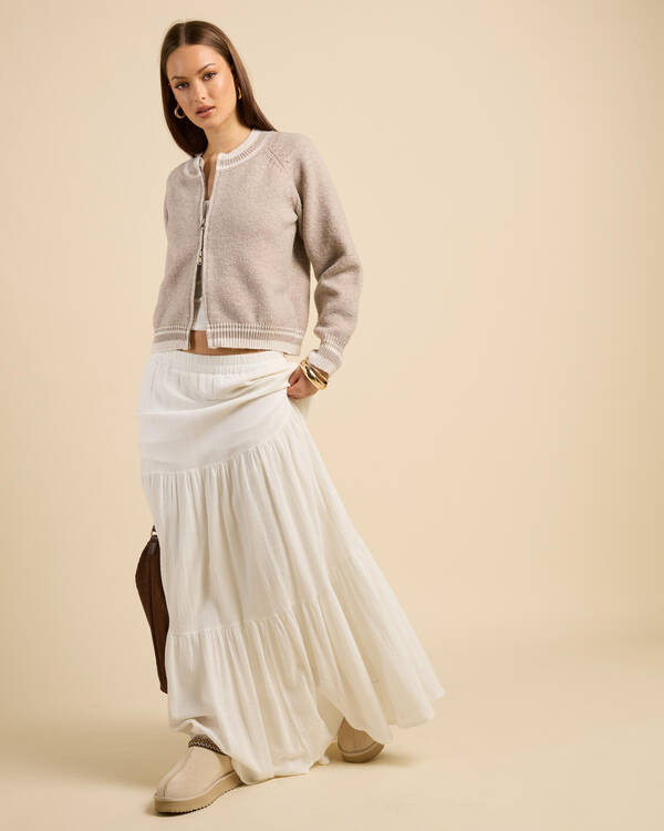 Ava And Ever Bowie Zip Knit Jumper for Womens