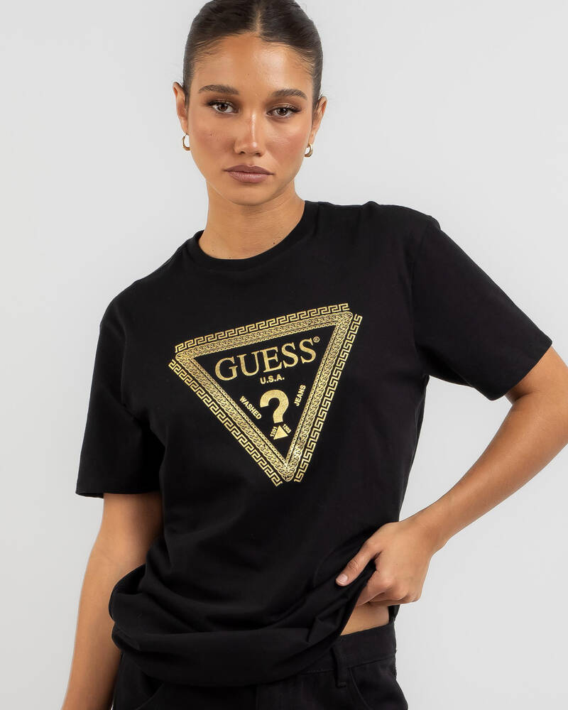 GUESS Chain Logo T-Shirt for Womens