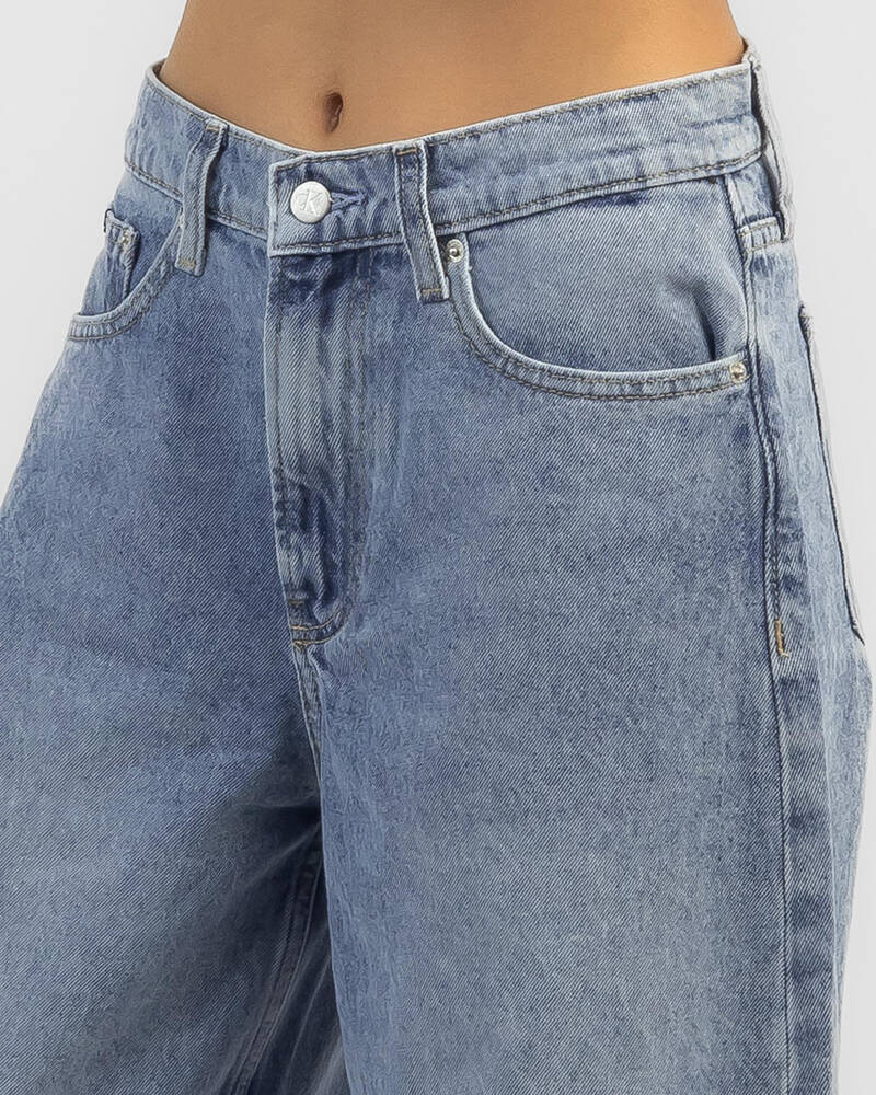 Calvin Klein Low Rise Loose Jeans for Womens