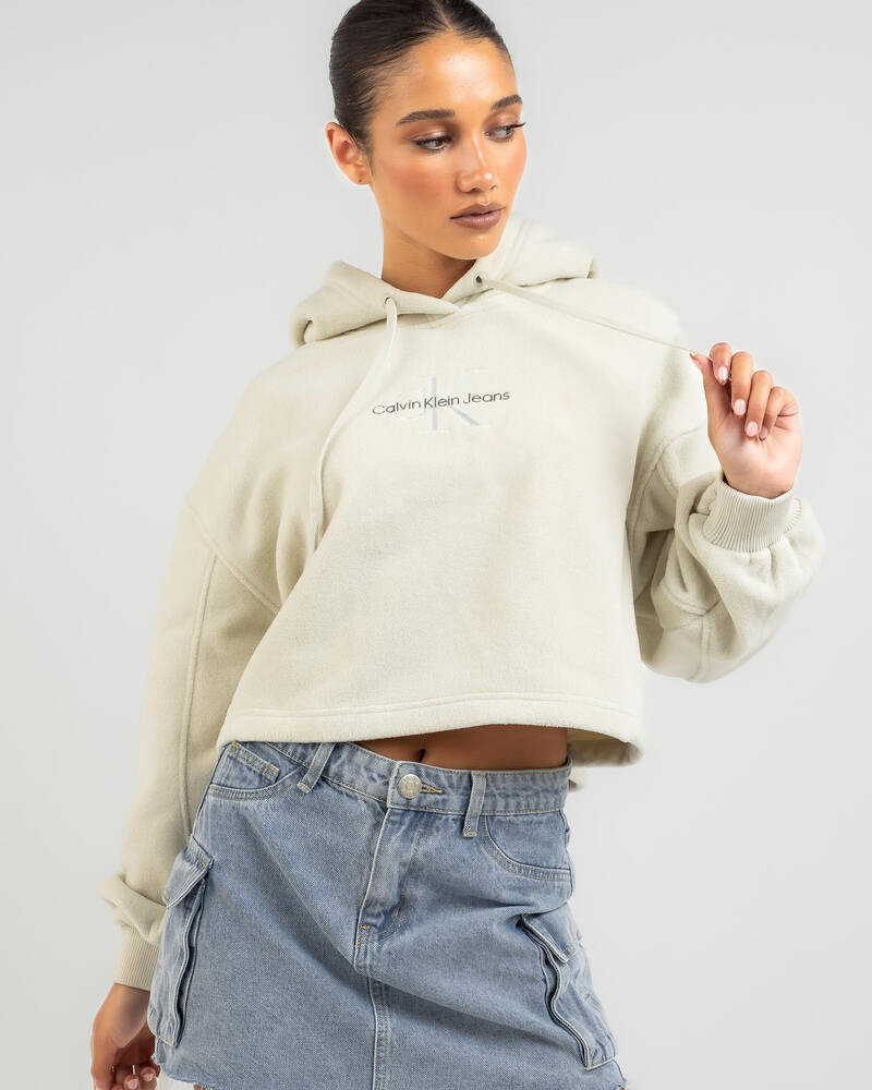 Calvin Klein Polar Fleece Hoodie for Womens