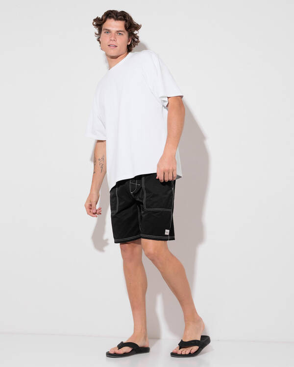 Rhythm Nylon Fatigue Jam Shorts for Mens