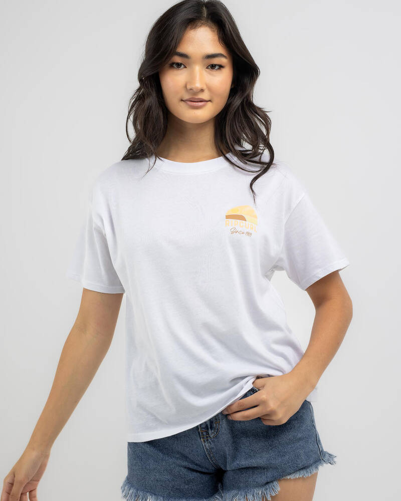 Rip Curl Line Up Relaxed T-Shirt for Womens