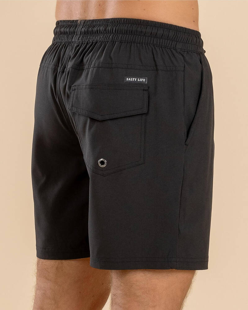 Salty Life Whirlwind Elastic Waist Shorts for Mens