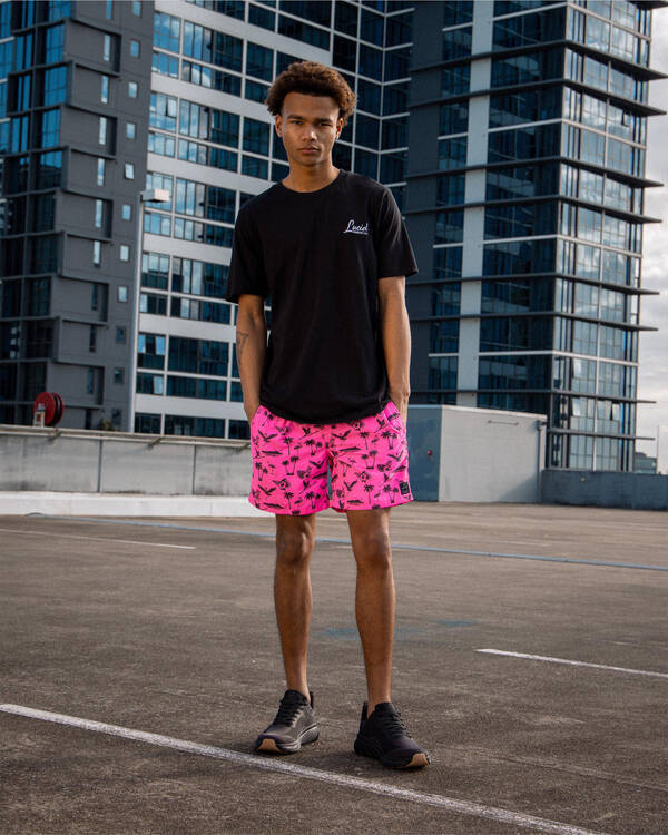 Lucid Wayfinder Elastic Waist Shorts for Mens