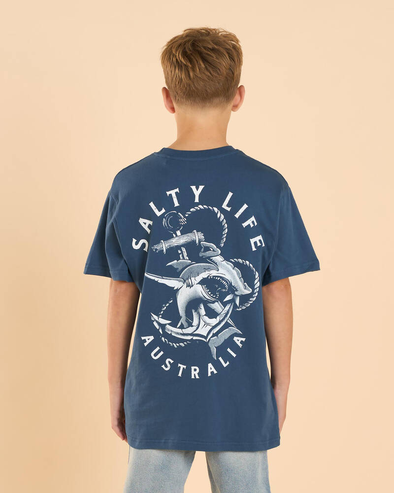 Salty Life Boys' Hammerhead T-Shirt for Mens