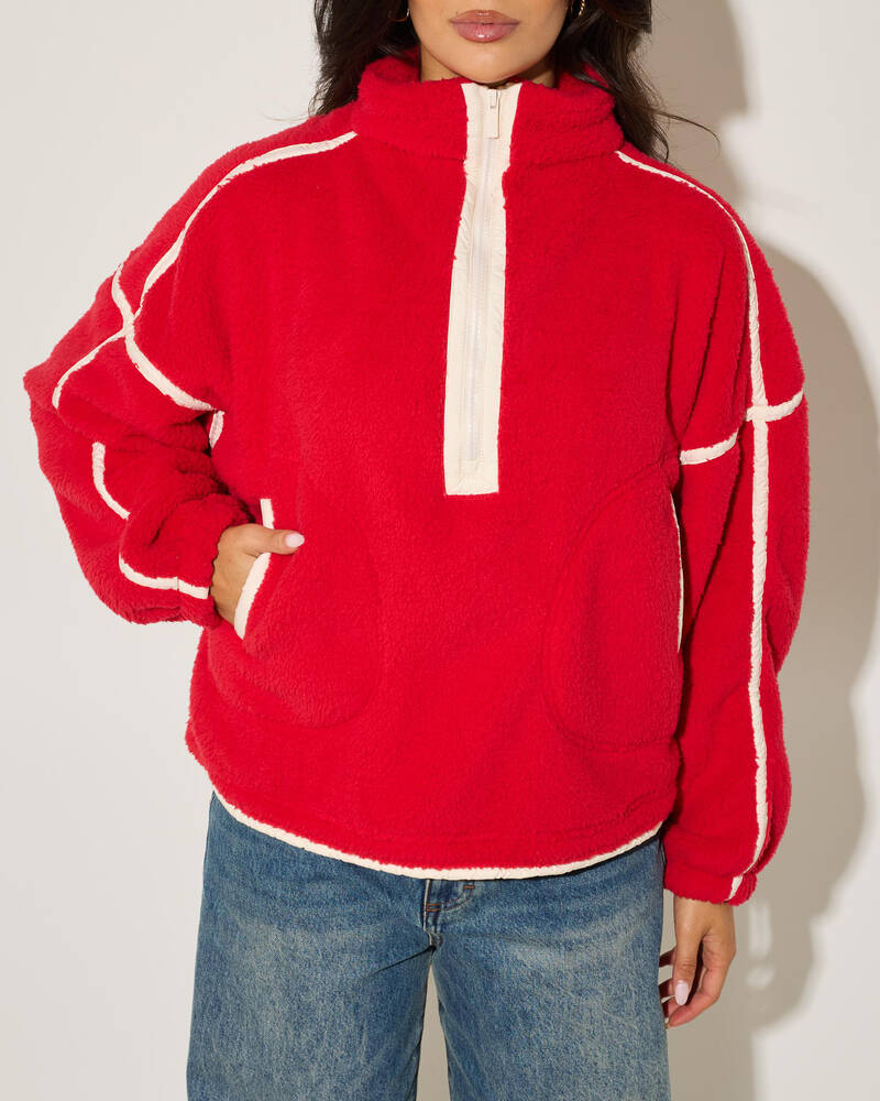 Mooloola Summit Quarter Zip Polar Fleece for Womens