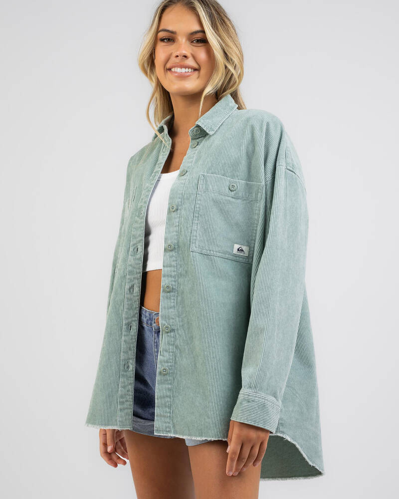 Quiksilver Cool In Cord Shirt for Womens