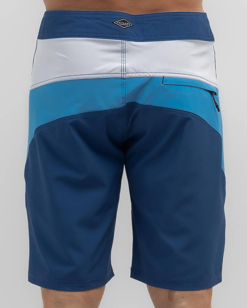 Skylark Stacked Board Shorts for Mens
