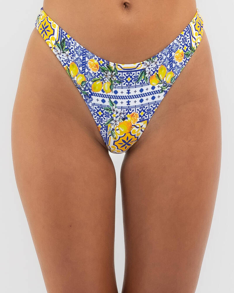 Kaiami Nicolo High Cut Bikini Bottom for Womens