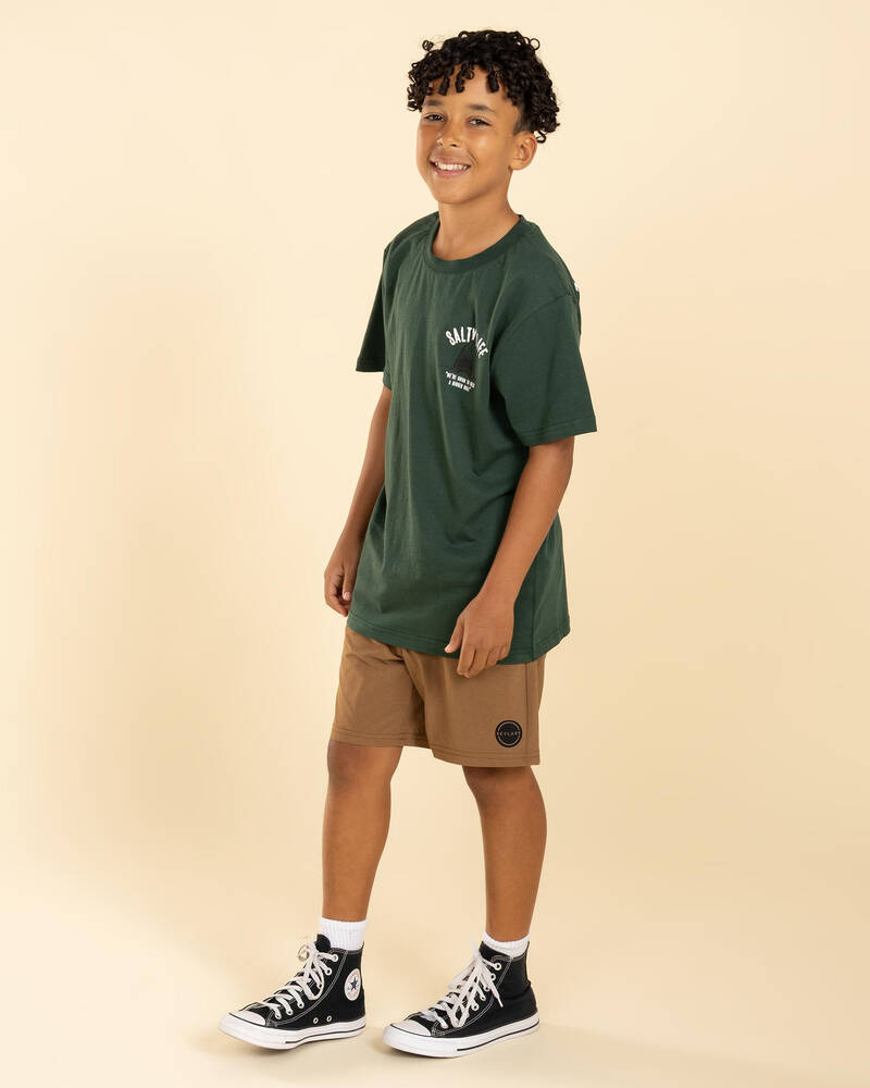 Salty Life Boys' Shiver T-Shirt for Mens