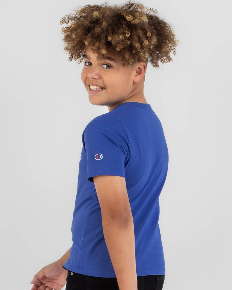Champion Boys' Script T-Shirt for Mens