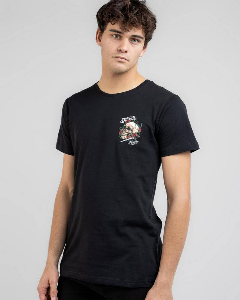 Dexter Skulls & Roses T-Shirt for Mens