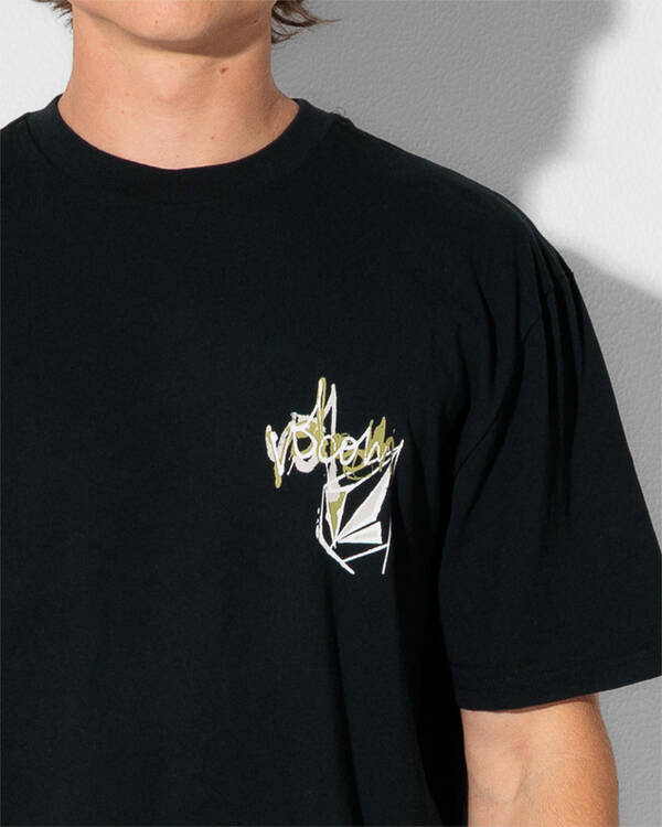 Volcom Stone Script T-Shirt for Mens