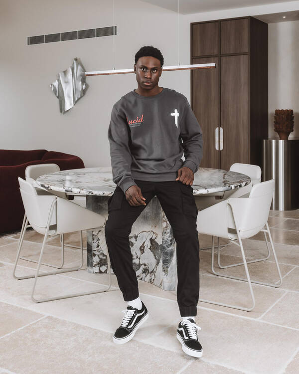 Lucid Lumina Crewneck Sweatshirt for Mens