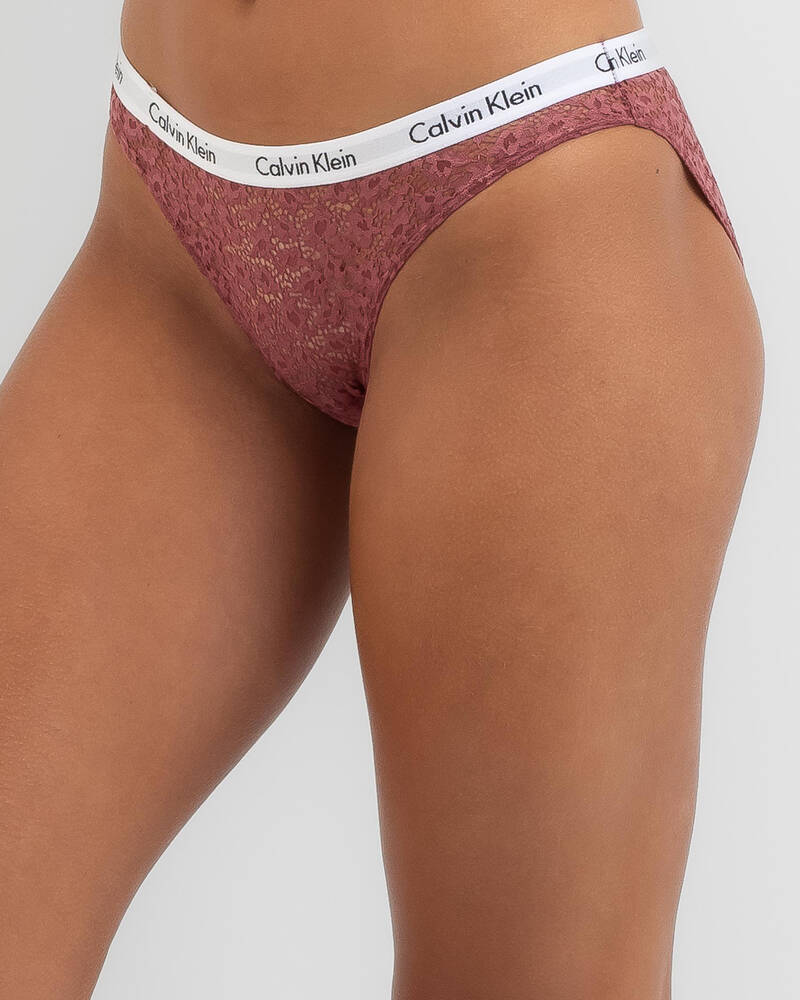 Calvin Klein Carousel Lace Bikini Brief for Womens