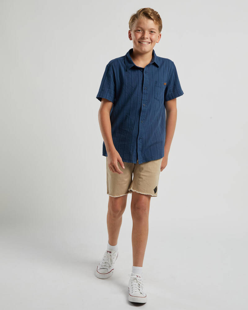 Skylark Boys' Novella Short Sleeve Shirt for Mens