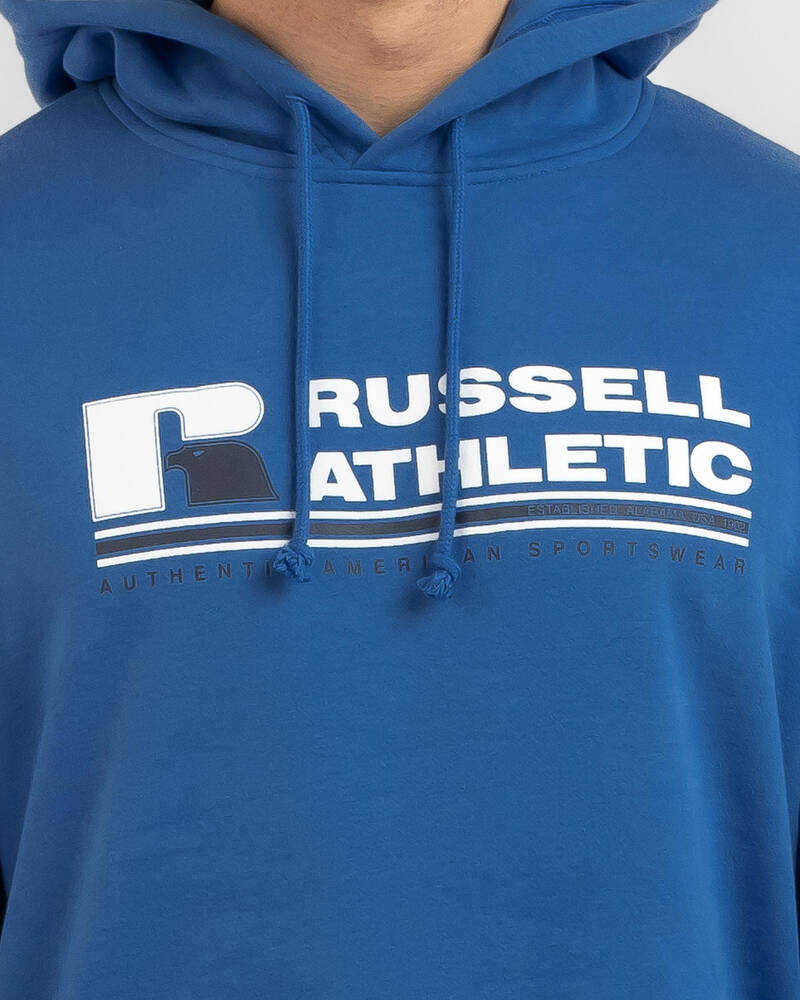 Russell Athletic Originals Bar Logo Hoodie for Mens