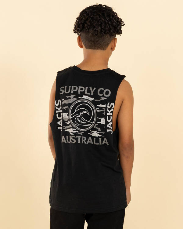 Boys' Camoflow Muscle Tank