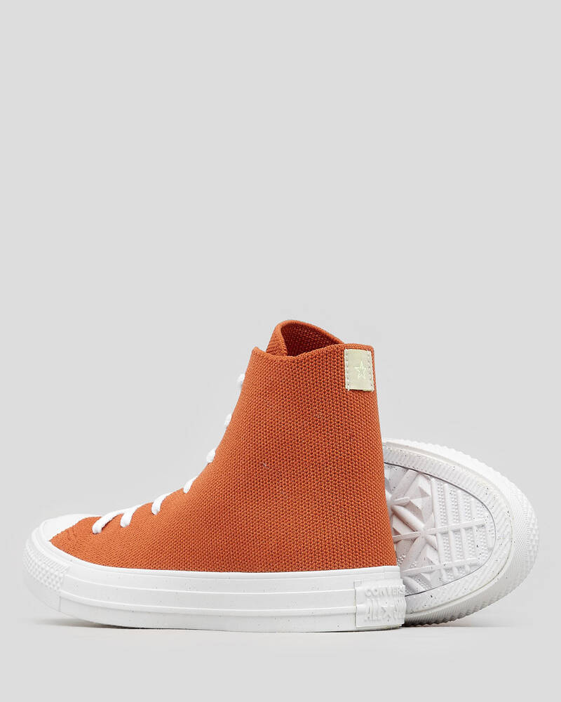 Converse Womens Chuck Taylor All Star Knit Hi Top Shoes for Womens