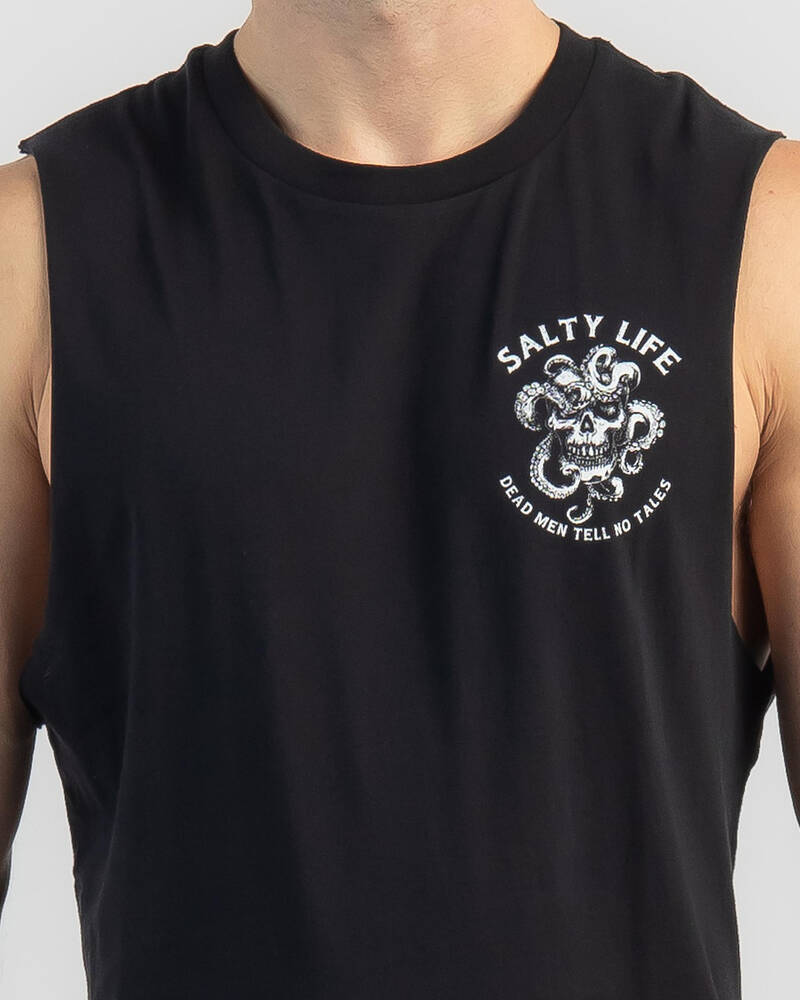 Salty Life Buccaneer Muscle Tank for Mens