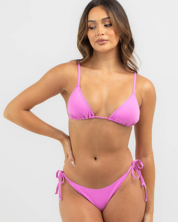 Kaiami Lara Classic Tie Side Bikini Bottom for Womens