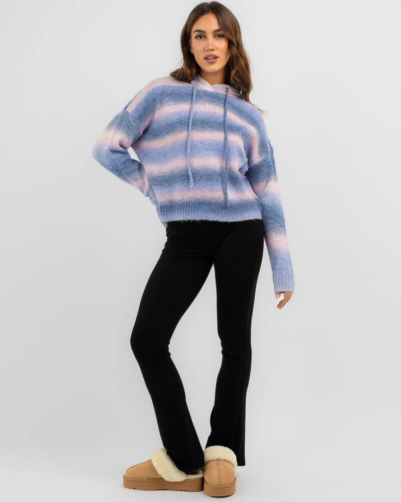 Mooloola Miami Hooded Knit Jumper for Womens