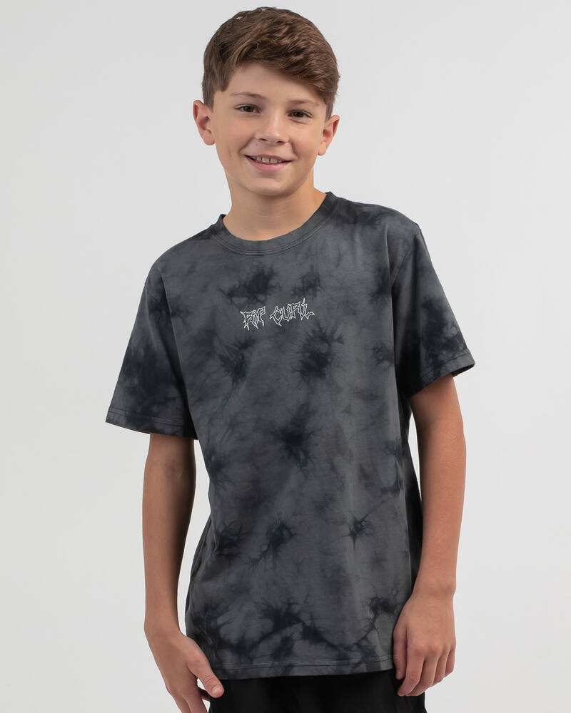 Rip Curl Boys' Head Noise Tie Dye T-Shirt for Mens