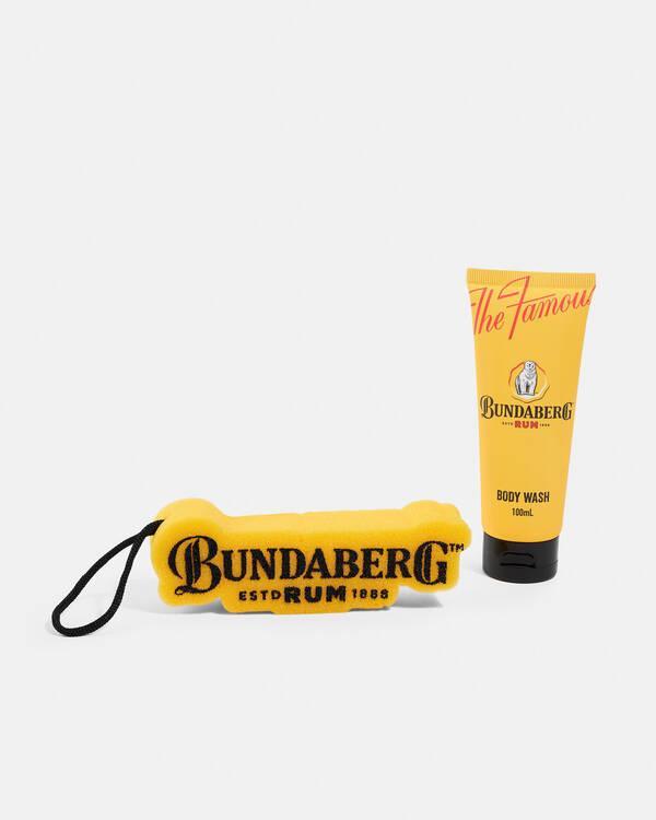 Bundaberg Rum Shower Kit for Mens