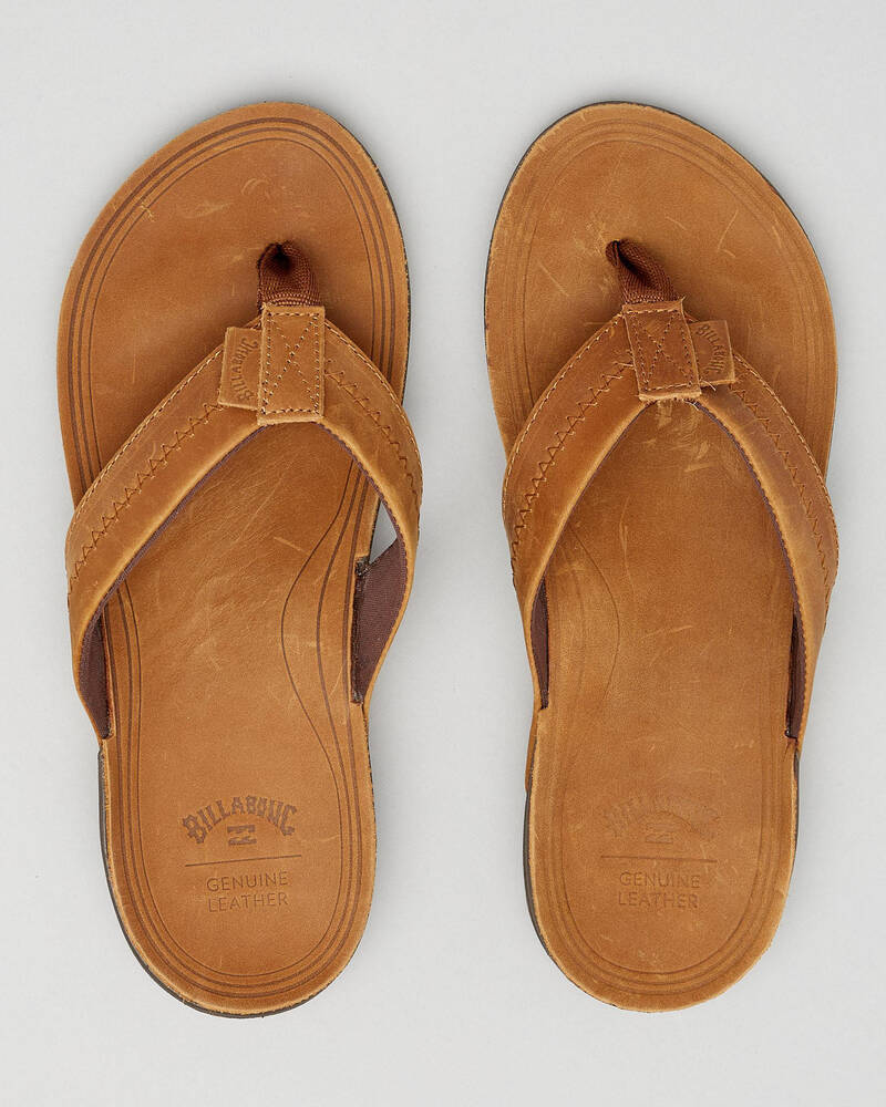 Billabong Brunswick Leather Thongs for Mens