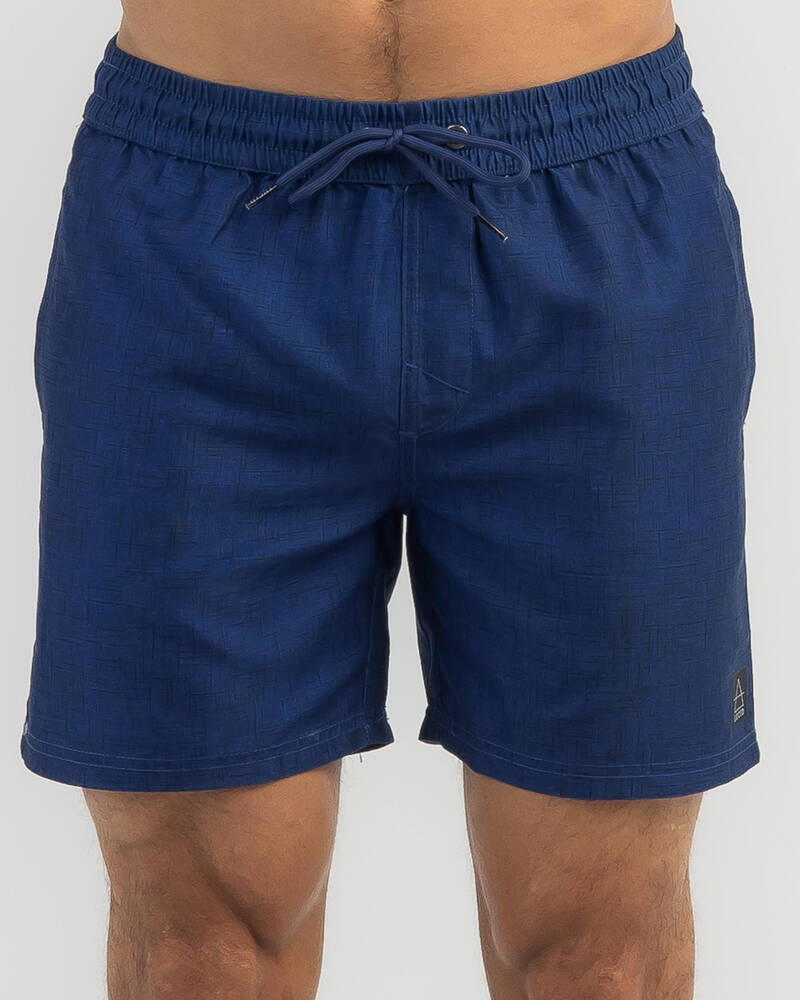 Lucid Coding Elastic Waist Shorts for Mens