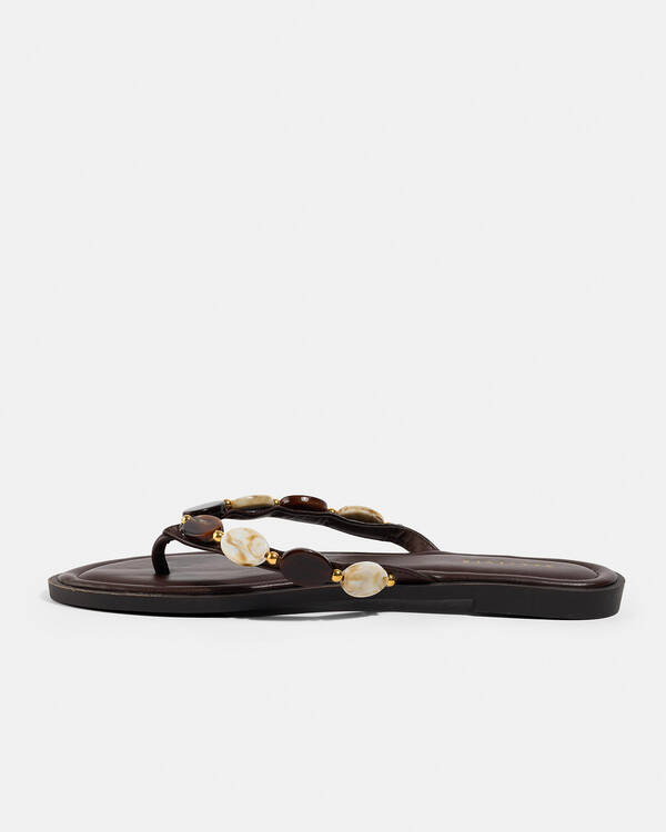 Ava And Ever Onyx Thong Sandals for Womens