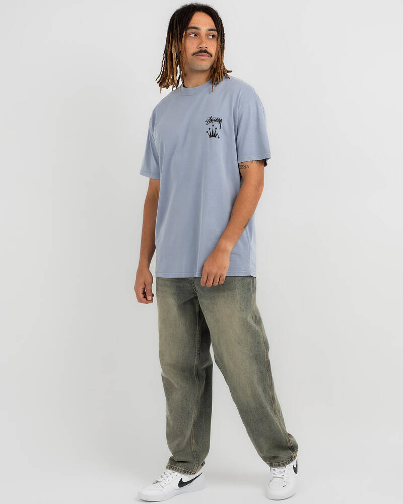 Stussy Stock Crown 50/50 T-Shirt for Mens