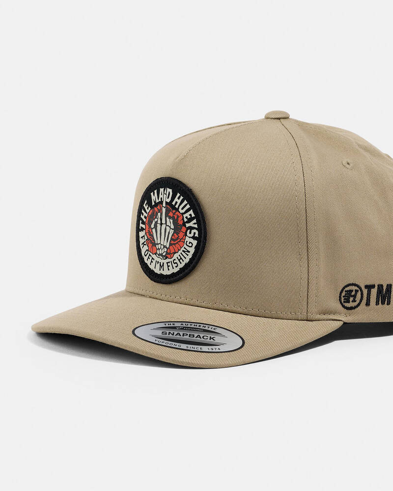 The Mad Hueys Shield FK Off Twill Snapback Cap for Mens